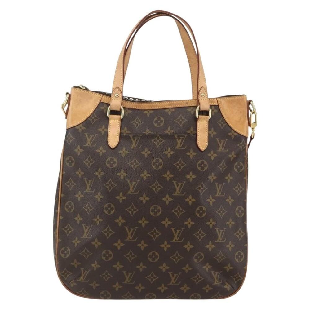 Louis Vuitton Monogram Odeon GM Shoulder Bag Brown